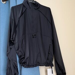 Lululemon Stretch Satin Flocked Training Jacket Size M